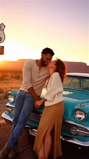 Route 66 best Love moment 💖🥰🚗😍🏞️ #route66 #short | Route 66