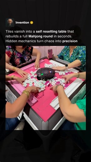 The Table That Resets Mahjong Instantly 🤯 #shorts