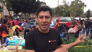 Medical aid from Direct Relief is delivered to evacuees on Wednesday as recovery efforts continue after yesterday's 7.1 earthquake. | Direct Relief