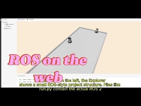ROS On Web (rosonweb.io)