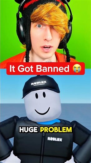 ROBLOX BANNED IT