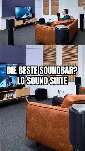 ☝️The best soundbar on the market? LG Sound Suite put to the test.