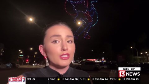 First ever drone show at the U of A