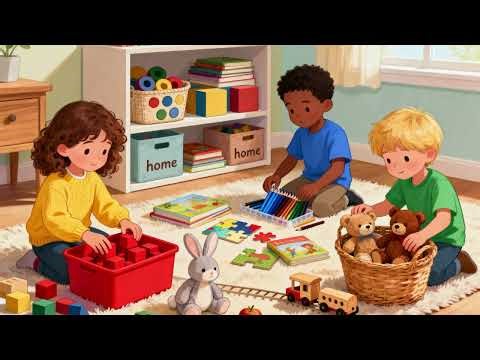 Find A Home, Little Things- Sorting Song For Children- SEL EF Organization
