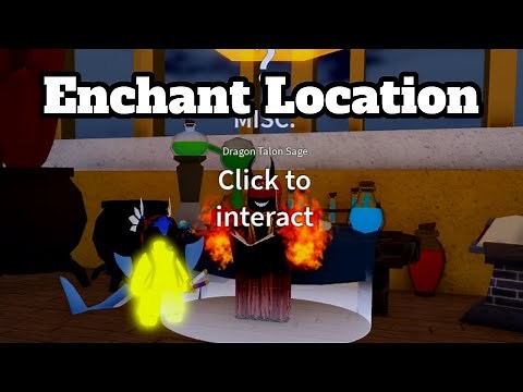 Blox Fruits Update 20 Enchanter Location