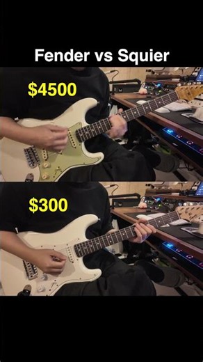 Fender vs Squier !? 펜더 vs 스콰이어