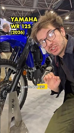 🟡 Yamaha WR 125, A QUICK TOUR of the 2026 model #yamaha #trail #trail125