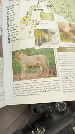 Ever wondered what’s really inside the Kruger Park Maps & Guide book? #krugernationalpark
