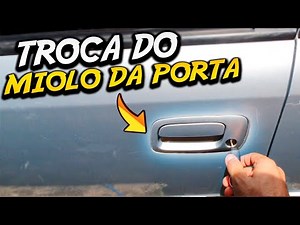 COMO TROCAR O MIOLO DE CHAVE DA PORTA DO CHEVROLET ASTRA 2.0