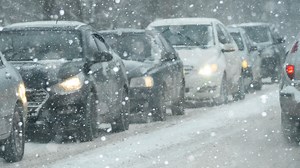 Snow creates difficult road conditions across Colorado Saturday