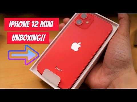 iPhone 12 Mini Product Red (Unboxing & First impressions)