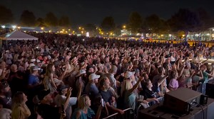 Unbelievable night in Buford! Great music, beautiful weather, and an amazing crowd! #travistritt #drakewhite #tylerreesetritt | Buford Community Center, Town Park & Theatre