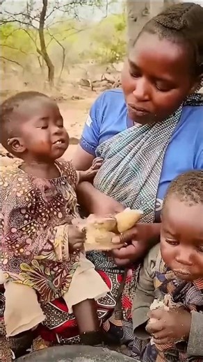 African Tribe Feeding Their Children in a Unique Way! 🔥