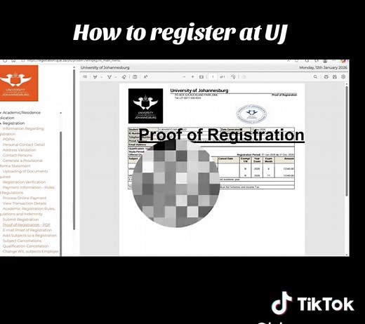 Complete Guide to Registering at UJ University