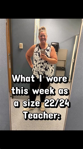 Just because you are plus size doesn't mean you can't find cute and affordable clothes from the TikTok shop! #whatiwore #teacherfit #plussizefit #plussize #plussizefashion @BloomChic @Eytino @Luoika shoes