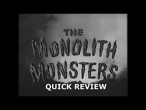 The Monolith Monsters (1957) Quick Review