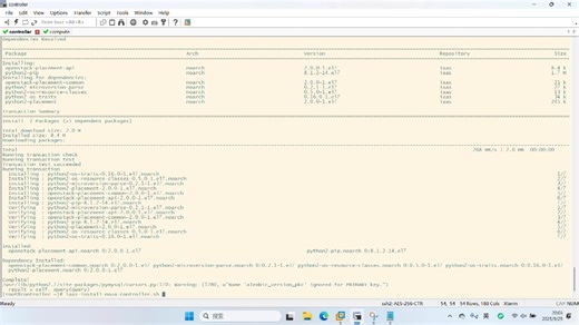 openstack的搭建——基础软件的安装