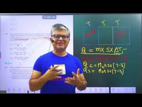 Find Equilibrium Temperature of 3 Blocks | NCERT Exemplar Thermodynamics Q 12.6 | NEET & JEE Physics
