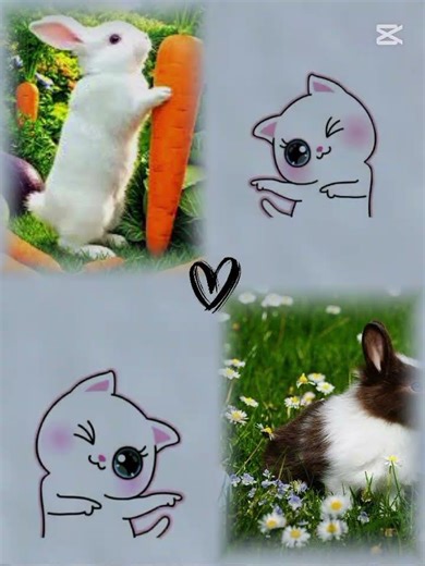 ##cute hare pic##🥰🥰🥰