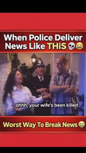 This Is The Most Hilariously Awkward Police Visit Ever 💀😂