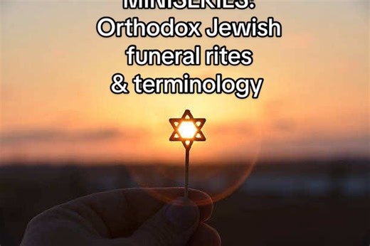 Mortuary students, let’s continue to learn about Orthodox Jewish funeral rites and terminology! #mortuaryschool #judaism #religion #funeral #funeraldirector