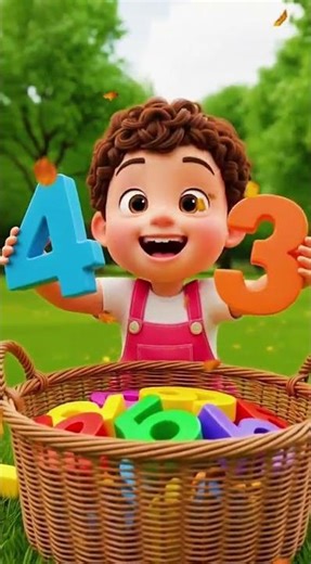 Learn Numbers 41–45 | Counting Numbers for Kids | Fun Toddler Learning Video