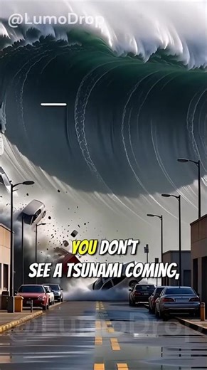 How Tsunamis Really Form 🌊...Here’s How (Mind-Blowing Science) #science #shorts #facts