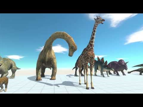 Epic Battle: Dinosaurs vs Modern Animals Simulation | Who Wins?
