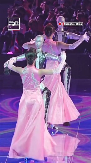Humanoid Robots Join Humans For Dance Show in Shanghai