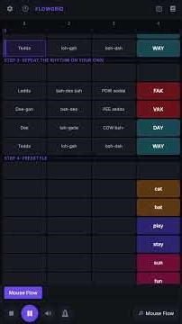 Learn a new Freestyle Rap Flow in 4 easy steps