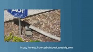 How to Drain Your Pool