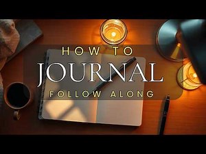 How to Journal Daily for Beginners (follow along)