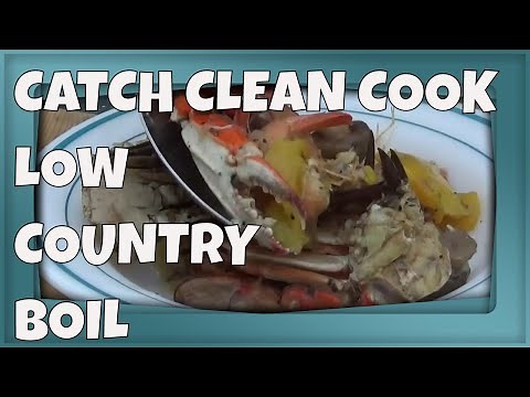 LOW CARB LOW COUNTRY BOIL BLUE CRABS AND SHRIMP