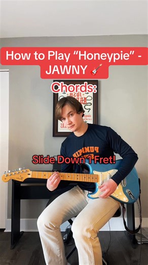 How to Play “Honeypie” - Jawny 🎸 #guitartok #guitar #guitartutorial #fyp #foryou #musiciansoftiktok | Guitar Dave