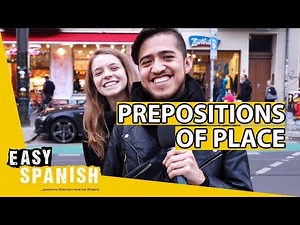 PREPOSITIONS OF PLACE | Super Easy Spanish 32