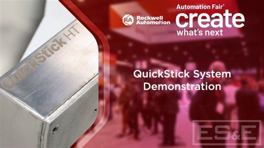 QuickStick System Demonstration - ES E @ Automation Fair 2025 | Electric Supply and Equipment Co