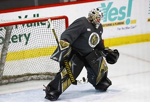 ‘He looks awesome’: Lehner trimmer, faster as Knights open camp