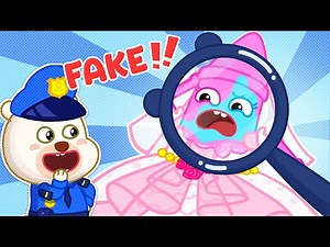 Bearee Fun & Learn | Police Bearee Finds the FAKE Bride! 🚨👰💍 | Funny Pets Cartoon for Kids