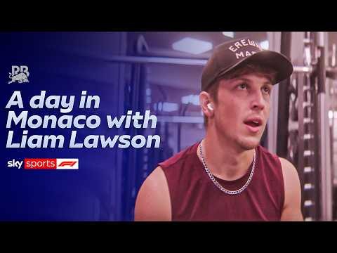 A day in the life of an F1 driver in Monaco with Liam Lawson 🇲🇨