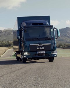 A newly designed, ergonomic entry to the new MAN TGL will keep you climbing back for more. Getting to work was never this easy! | MAN Truck & Bus