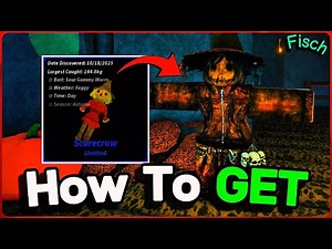 How to GET SCARECROW for EDRIS Quest in Fisch (FischFright 2025 Event)