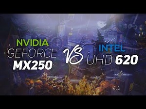 NVIDIA Geforce MX250 VS Intel UHD 620 2019!