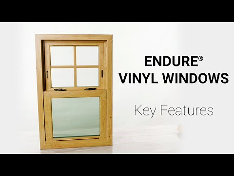 Endure Vinyl Windows Key Features