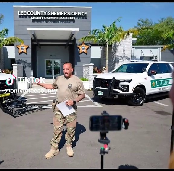 BLCSO ROLLS OUT TAHOES & GRAPPLERS Today, Sheriff Carmine Marceno announcec the implementation of Chevrolet Tahoe's into the Lee County Sheriff's 0ffice fleet. Many of these vehicles will also be equipped with the Grappler system, further enhancing deputy and community safety.#comunnity #leecounty #fortmyers #newtruck #viral