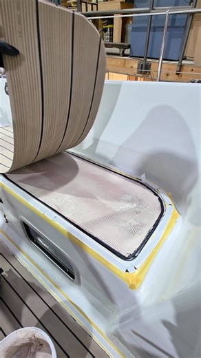 Jachtwerk | Synthetic Teak Decking | NEW Synthetic teak Cabin | Dehler 37 Cruiser Follow for more! This week we are changing the cabin of this dehler sailship. All parts are... | Instagram