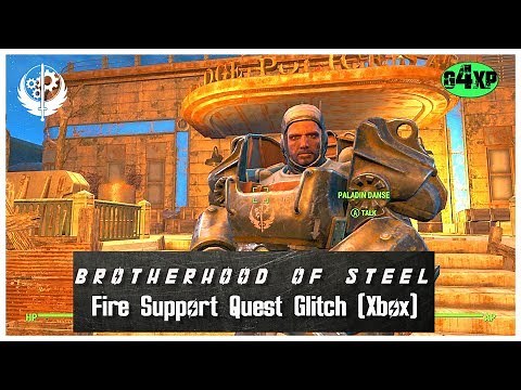 Brotherhood Of Steel Fire Support Glitch - Fallout 4