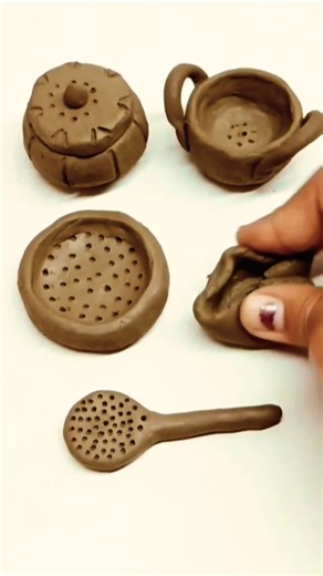 trending topic mini clay art kitchen set.🌲 #clay #kitchenset #viral #diy #viralvideos #trending #yt