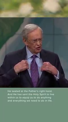 11K views · 2.1K reactions | The Holy Spirit equips us to do anything through Christ who strengthens us. Watch "Touching The Hearts Of The Next Generation" now: www.intouch.org/watch Check local listings: www.intouch.org/station-finder | In Touch Ministries | Facebook