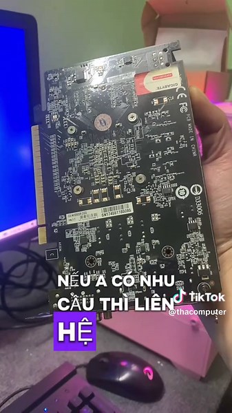 CARD MÀN HÌNH GYGABYTE 1050 GIÁ RẺ #thacomputer #10500 #LIVEIncentiveProgram #LIVEIsEasy #PaidPartnership