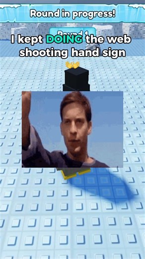 I was literally SPEEDRUNNING being Spider-Man as a kid #roblox #shorts